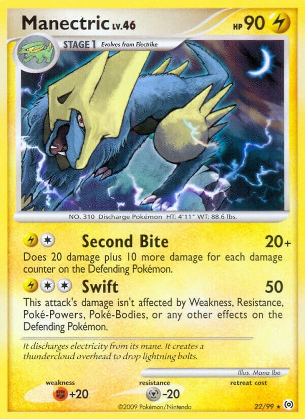Image for Manectric (22) (22/99) (Arceus) (AR) - Pokemon