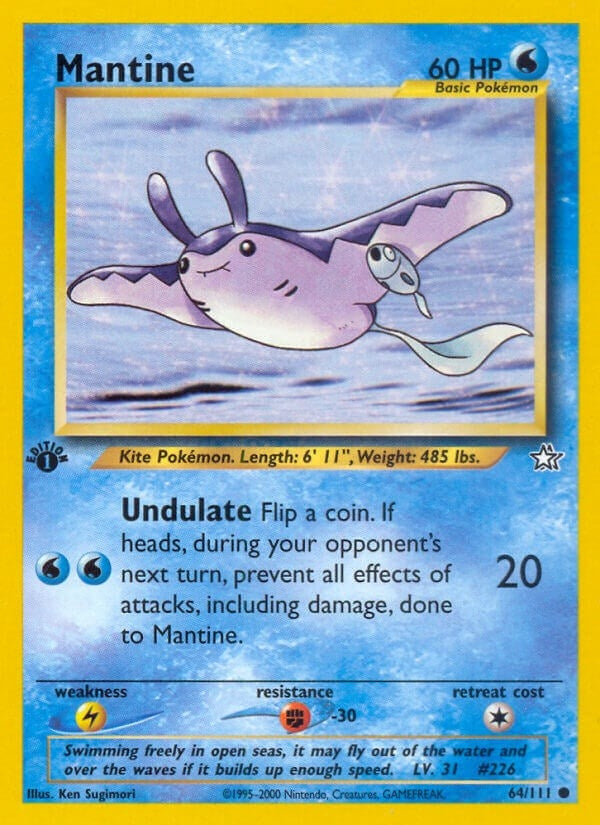 Image for Mantine (064/111) (Neo Genesis) (N1) - Pokemon