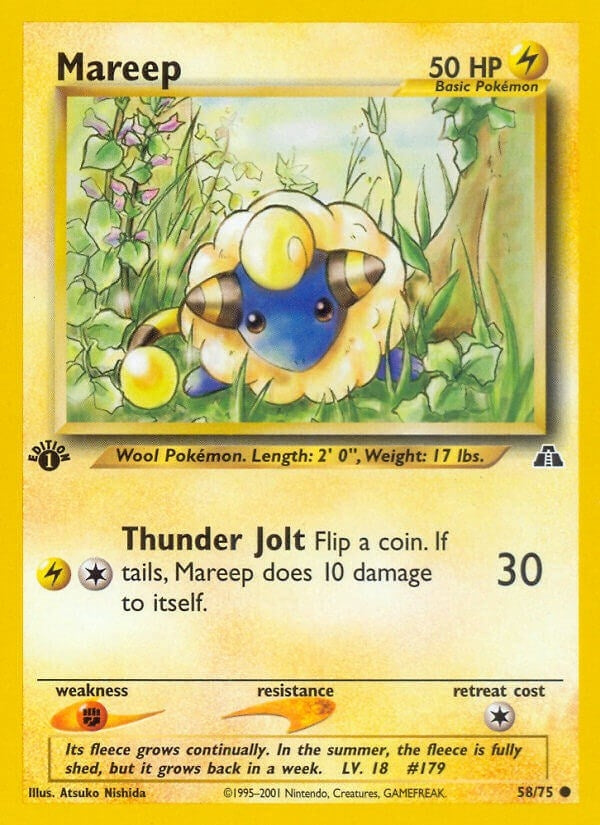 Image for Mareep (58/75) (Neo Discovery) (N2) - Pokemon