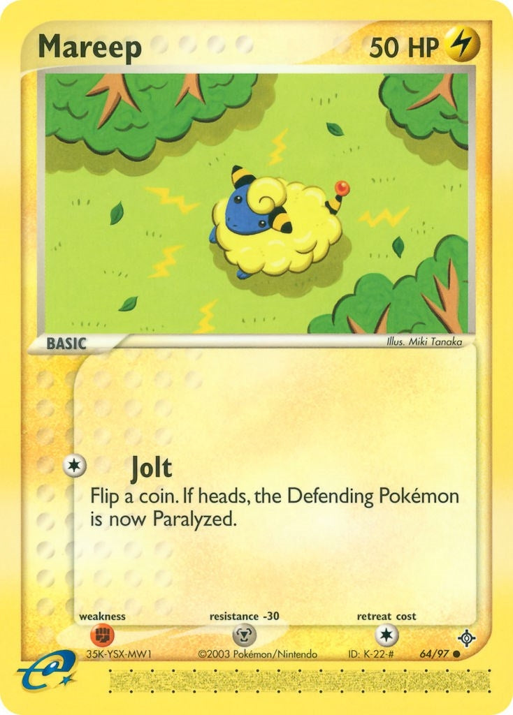 Image for Mareep (64/97) (EX Dragon) (DR) - Pokemon