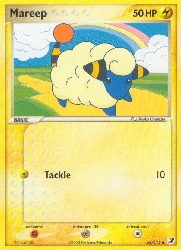 Image for Mareep (62/115) (EX Unseen Forces) (UF) - Pokemon