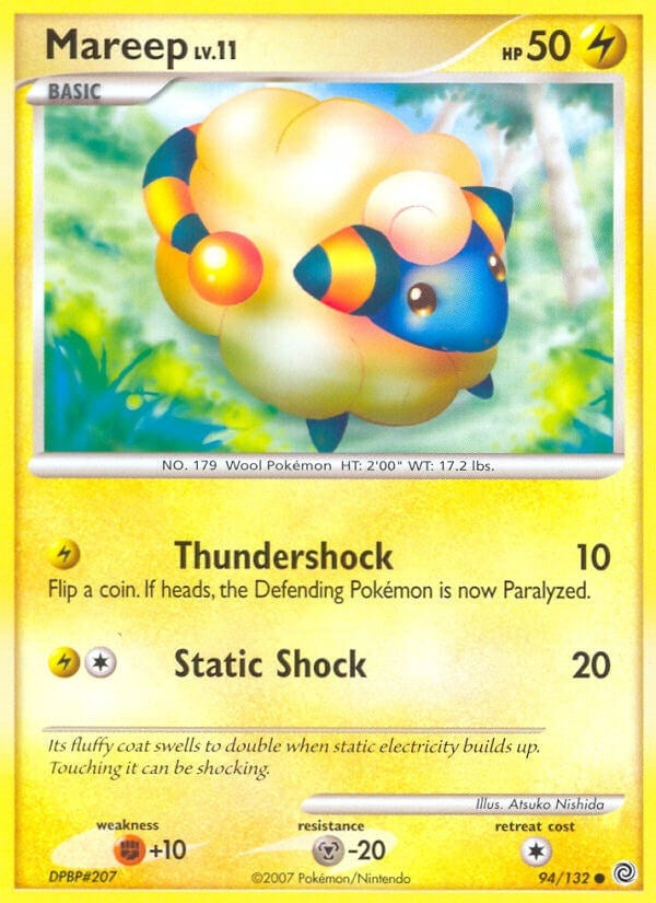 Image for Mareep (94/132) (Secret Wonders) (SW) - Pokemon