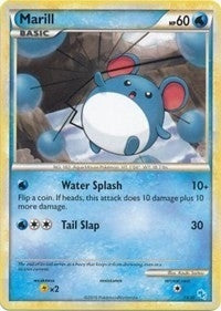 Image for Marill (#24) (24/30) (HGSS Trainer Kit: Gyarados & Raichu) (PR) - Pokemon
