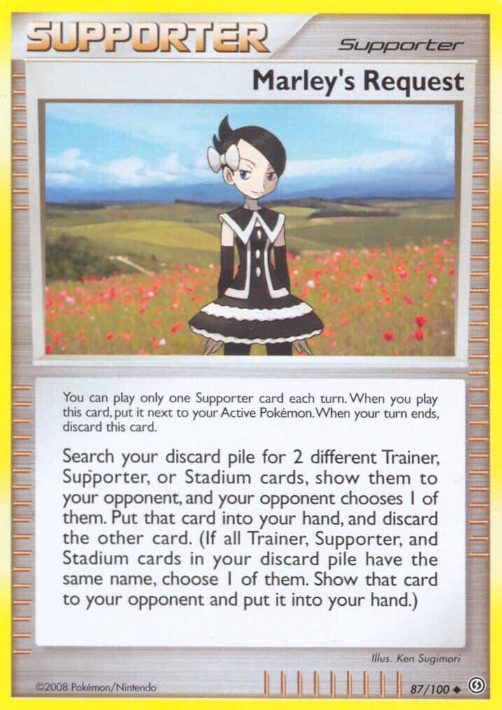 Image for Marley's Request (87/100) (Stormfront) (SF) - Pokemon