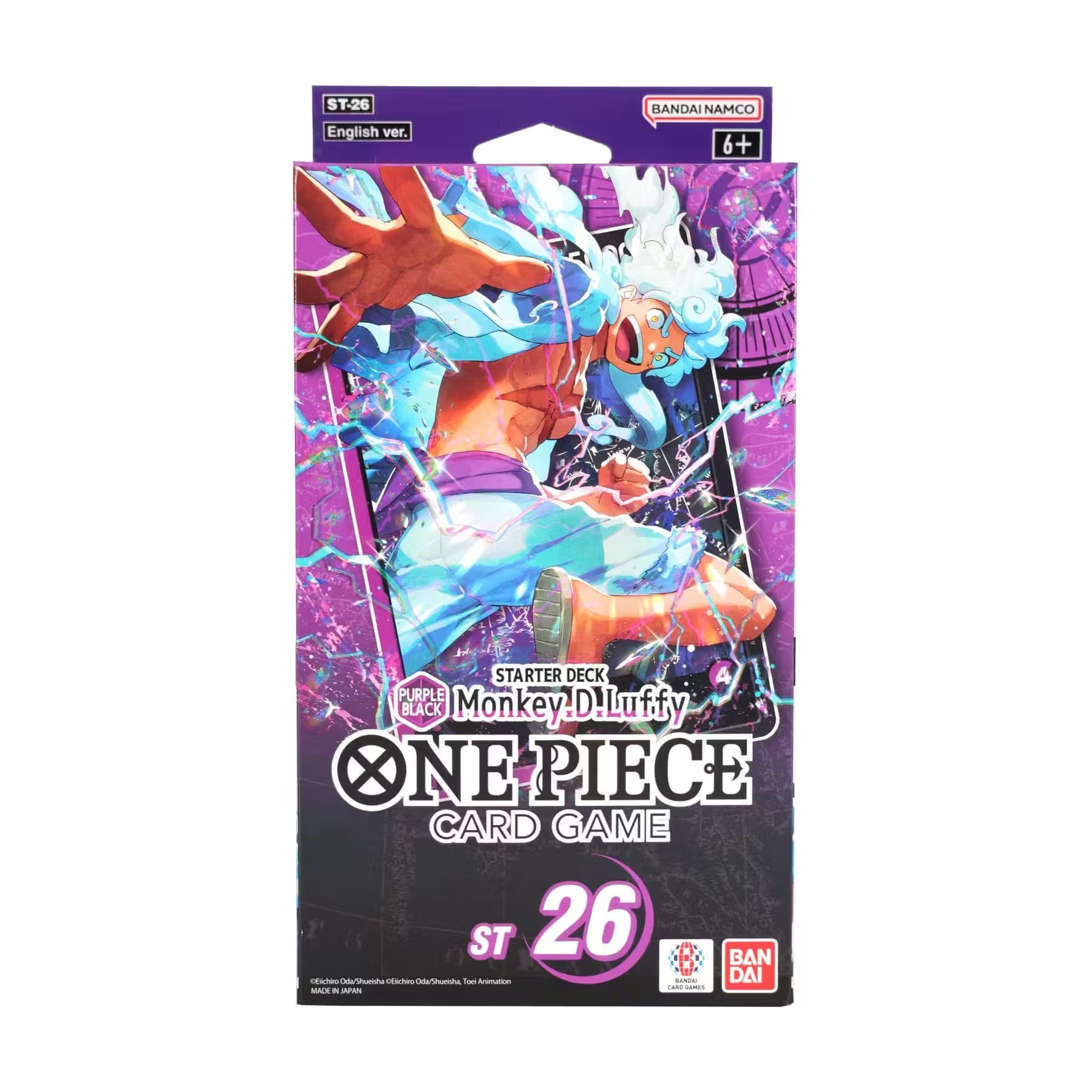 One Piece Card Game - Starter Deck 26: PURPLE/BLACK Monkey.D.Luffy (ST-26)