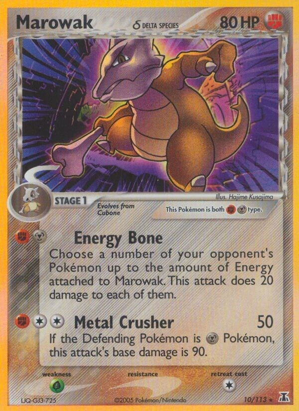 Image for Marowak (Delta Species) (10/113) (EX Delta Species) (DS) - Pokemon
