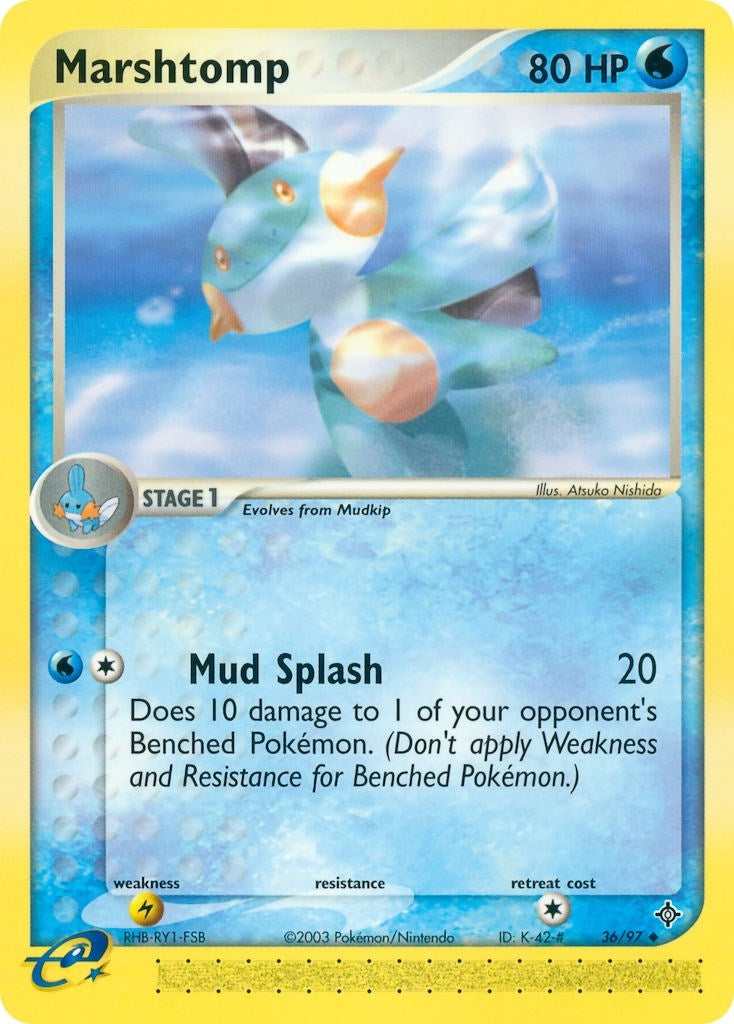 Image for Marshtomp (36/97) (EX Dragon) (DR) - Pokemon