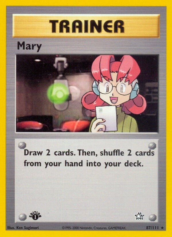 Image for Mary (087/111) (Neo Genesis) (N1) - Pokemon