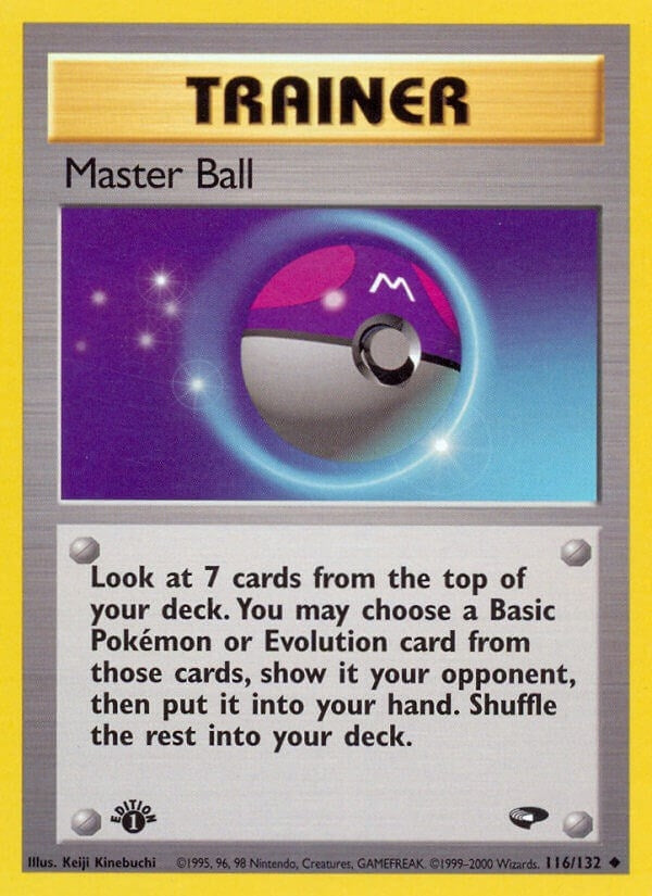 Image for Master Ball (116/132) (Gym Challenge) (G2) - Pokemon