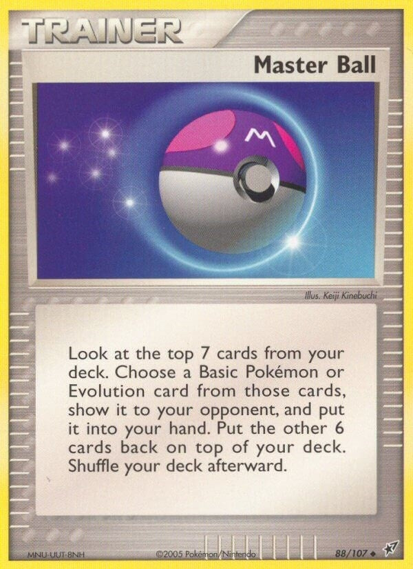 Image for Master Ball (88/107) (EX Deoxys) (DX) - Pokemon