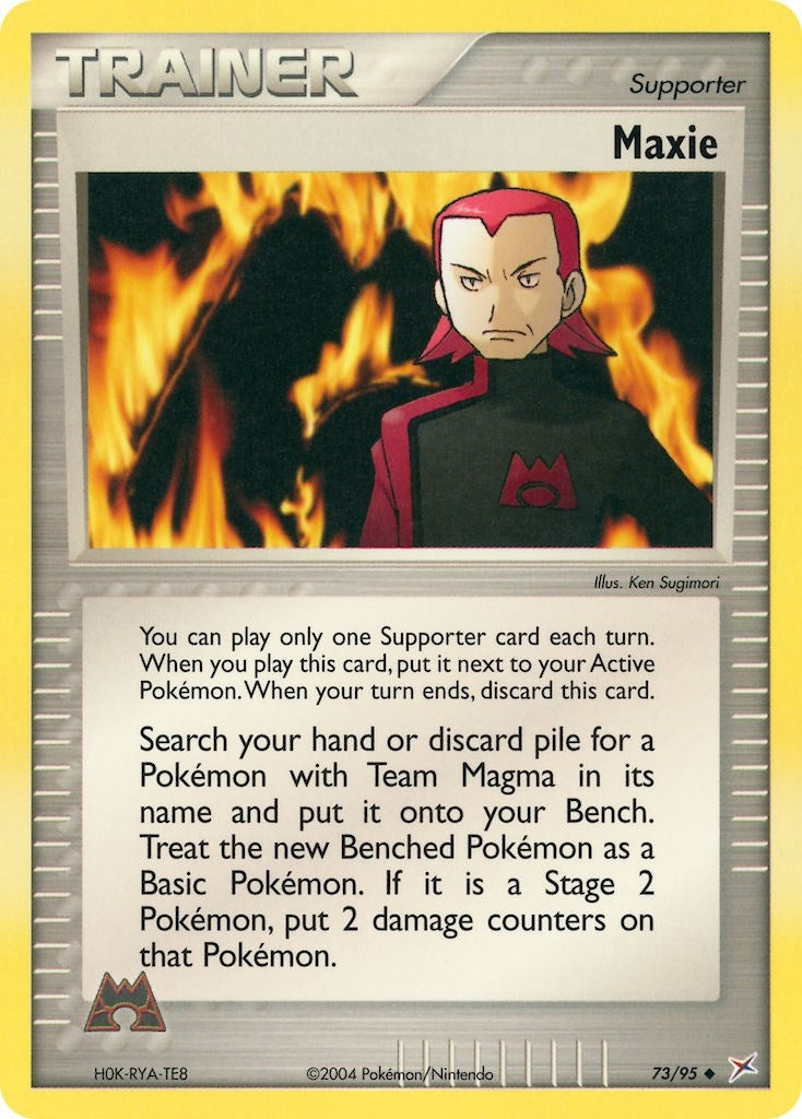Image for Maxie (73/95) (EX Team Magma vs Team Aqua) (MA) - Pokemon