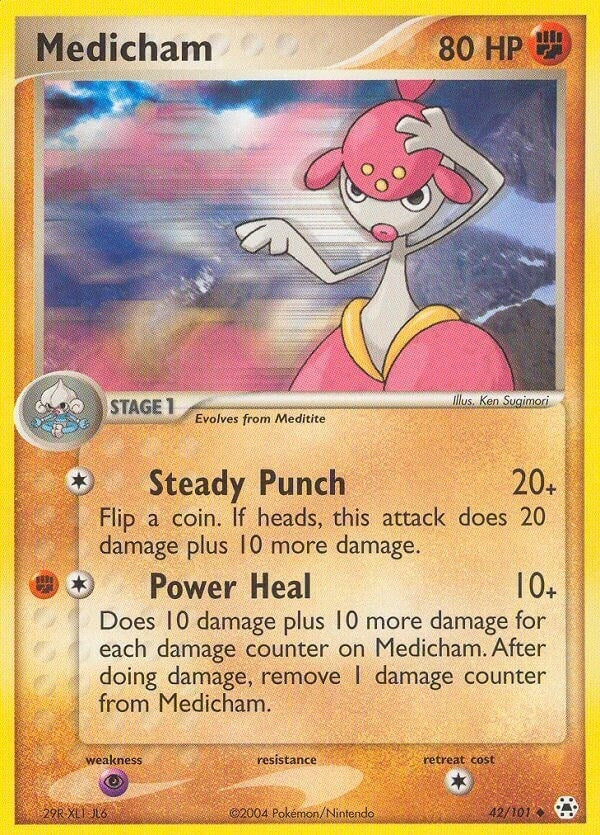 Image for Medicham (42/101) (EX Hidden Legends) (HL) - Pokemon