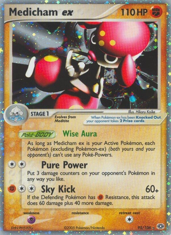 Image for Medicham ex (95/106) (EX Emerald) (EM) - Pokemon