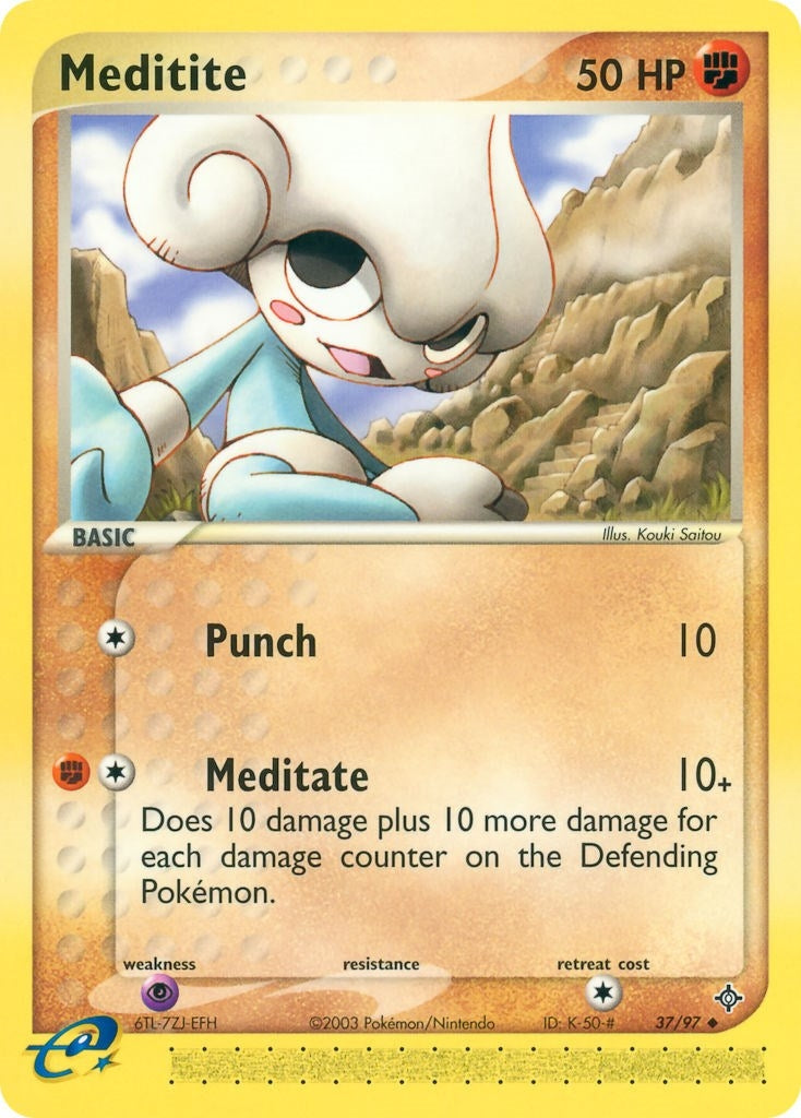 Image for Meditite (37/97) (EX Dragon) (DR) - Pokemon