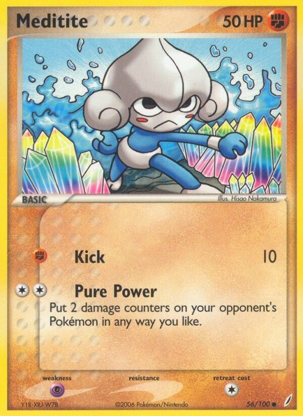 Image for Meditite (56/100) (EX Crystal Guardians) (CG) - Pokemon