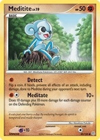 Image for Meditite (89/130) (Diamond and Pearl) (DP) - Pokemon