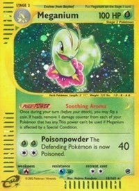 Image for Meganium (18) (018/165) (Expedition) (EX) - Pokemon