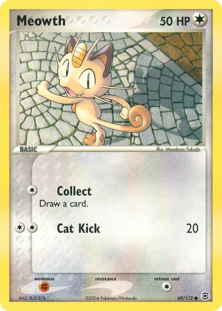 Image for Meowth (69/112) (EX FireRed & LeafGreen) (RG) - Pokemon