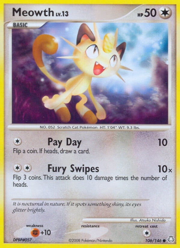 Image for Meowth (106/146) (Legends Awakened) (LA) - Pokemon