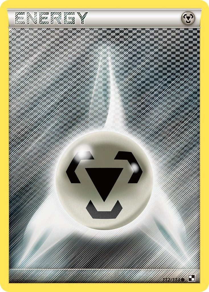 Image for Metal Energy (Basic) (112/114) (Black and White) (BLW) - Pokemon
