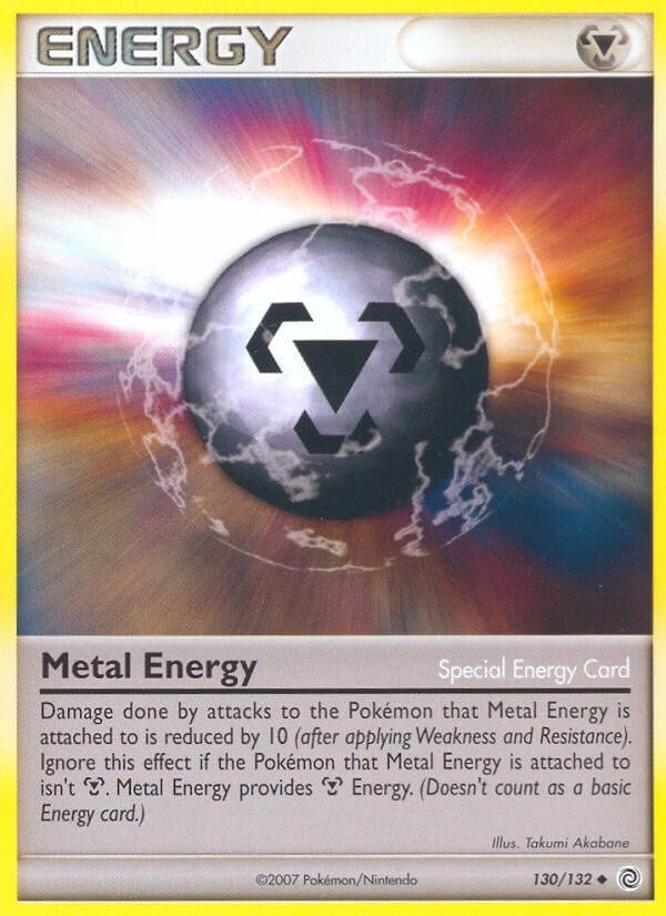 Image for Metal Energy (130/132) (Secret Wonders) (SW) - Pokemon