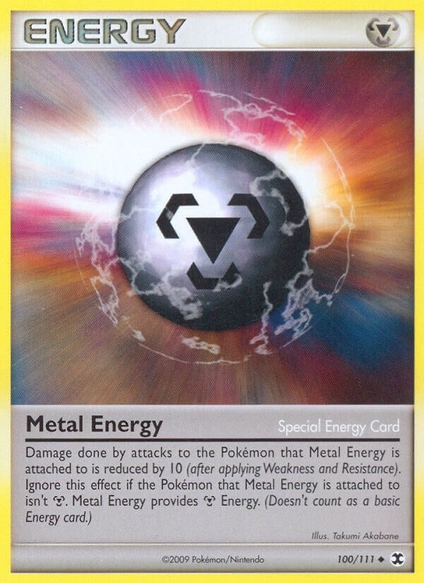 Image for Metal Energy (Special) (100/111) (Rising Rivals) (RR) - Pokemon