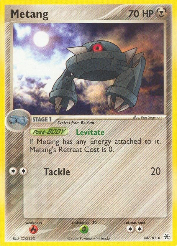 Image for Metang (44/101) (EX Hidden Legends) (HL) - Pokemon