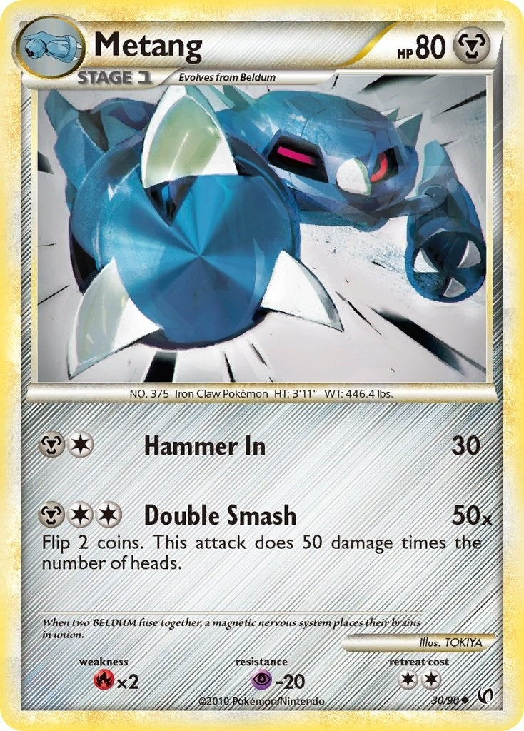 Image for Metang (30/90) (Undaunted) (UD) - Pokemon