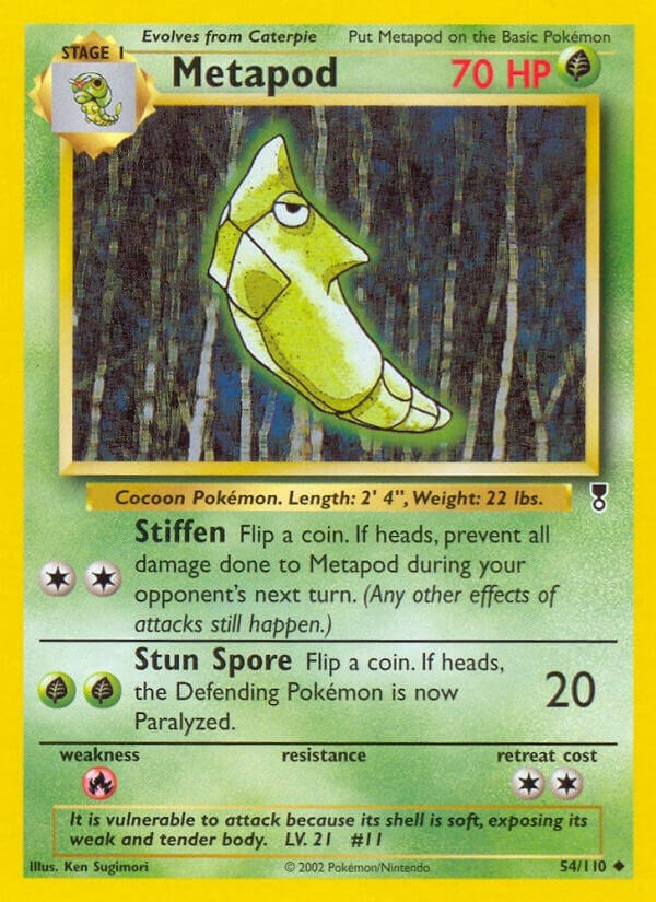 Image for Metapod (054/110) (Legendary Collection) (LC) - Pokemon