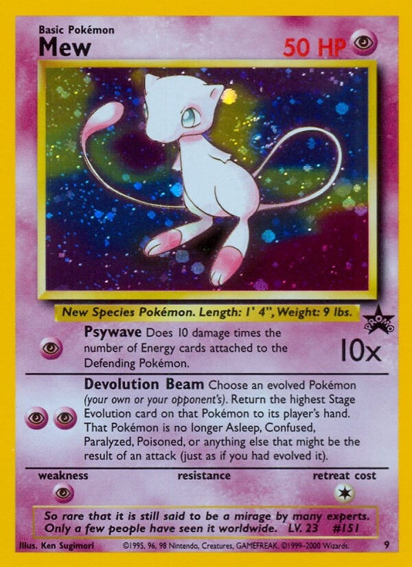 Image for Mew (9) (09/53) (WoTC Promo) (PR) - Pokemon