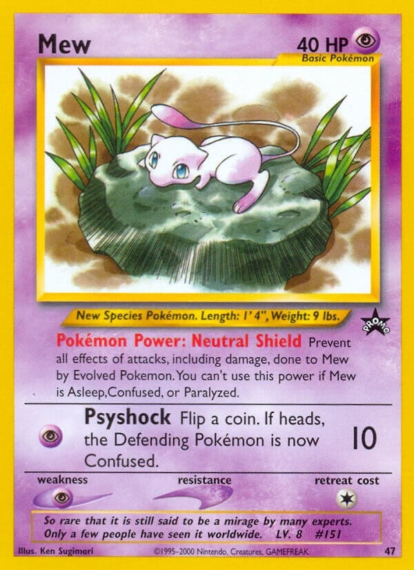 Image for Mew (47) (47/53) (WoTC Promo) (PR) - Pokemon