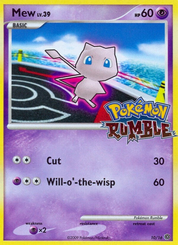 Image for Mew (10) (Rumble) (RUM) - Pokemon