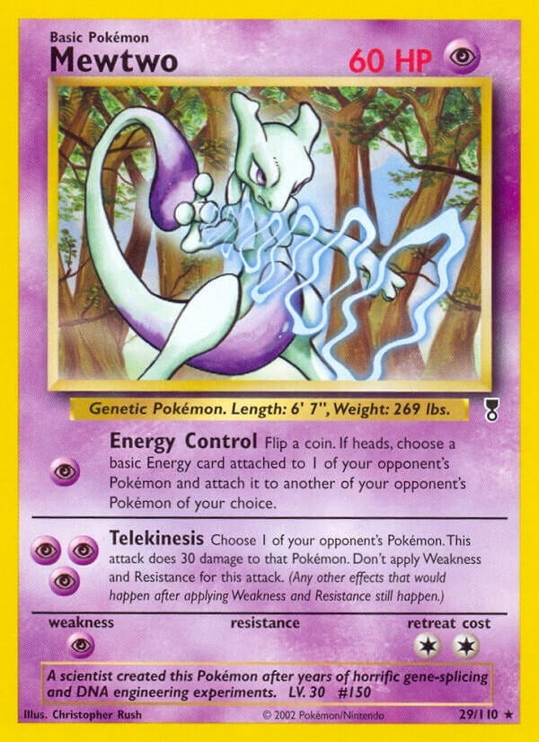 Image for Mewtwo (029/110) (Legendary Collection) (LC) - Pokemon