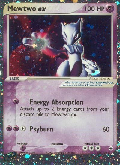 Image for Mewtwo ex (101/109) (EX Ruby and Sapphire) (RS) - Pokemon