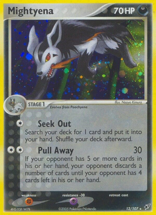 Image for Mightyena (12/107) (EX Deoxys) (DX) - Pokemon