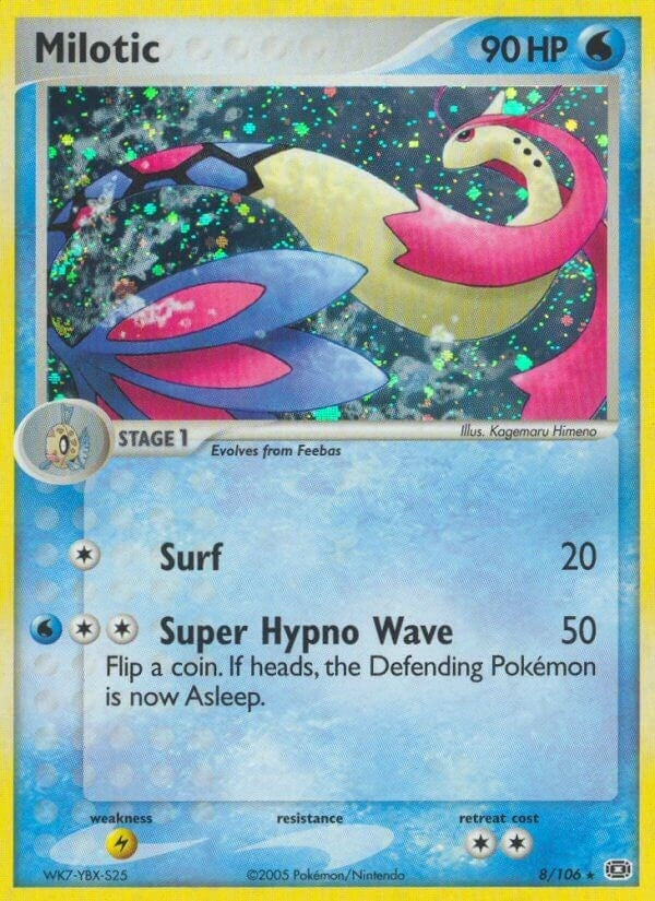 Image for Milotic (8/106) (EX Emerald) (EM) - Pokemon