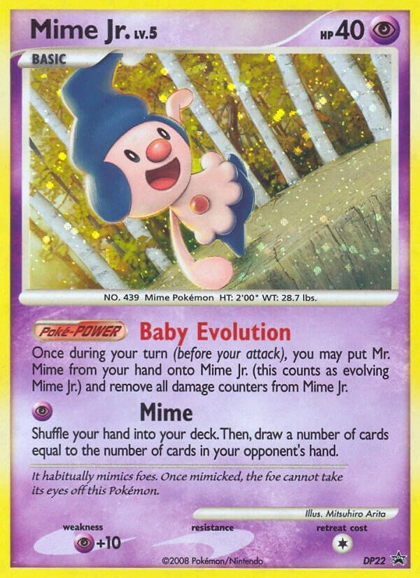 Image for Mime Jr. - DP22 (DP22) (Diamond and Pearl Promos) (PR) - Pokemon