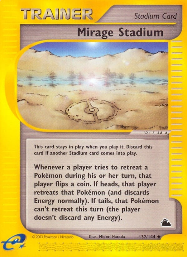 Image for Mirage Stadium (132/144) (Skyridge) (SK) - Pokemon