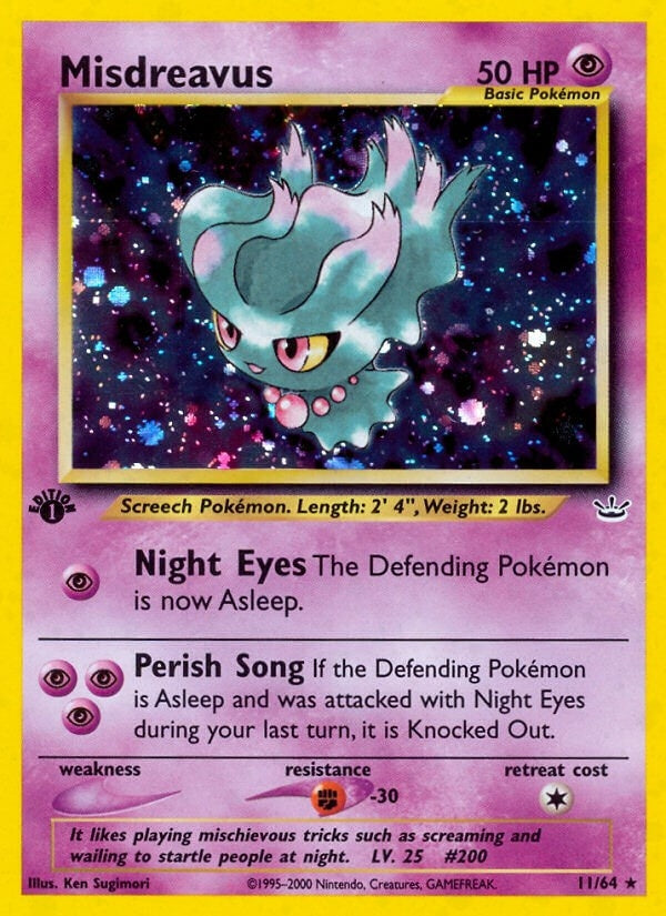 Image for Misdreavus (11/64) (Neo Revelation) (N3) - Pokemon
