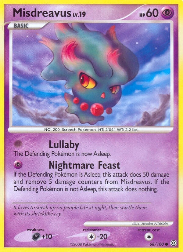 Image for Misdreavus (68/100) (Stormfront) (SF) - Pokemon