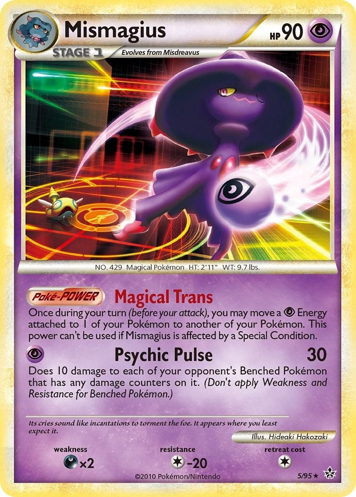 Image for Mismagius (5/95) (Unleashed) (UL) - Pokemon