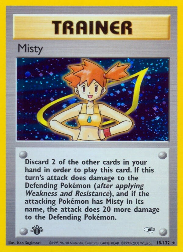 Image for Misty (18) (018/132) (Gym Heroes) (G1) - Pokemon