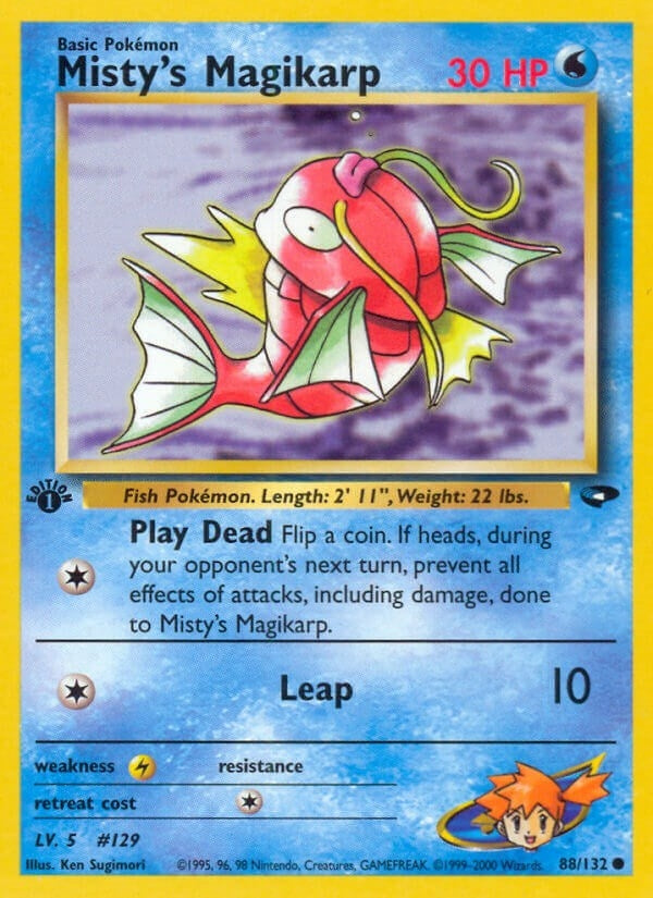 Image for Misty's Magikarp (088/132) (Gym Challenge) (G2) - Pokemon