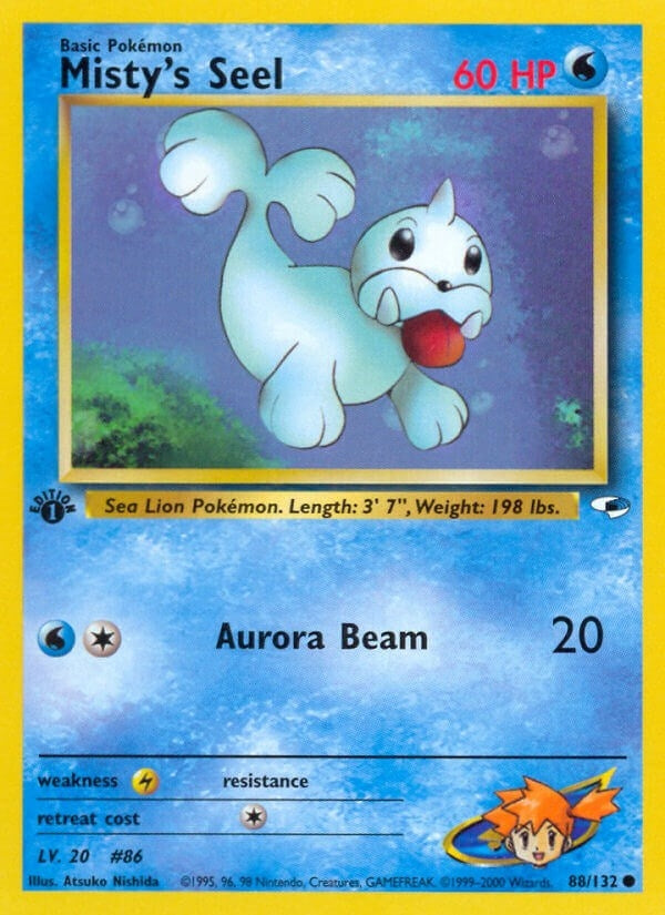 Image for Misty's Seel (088/132) (Gym Heroes) (G1) - Pokemon