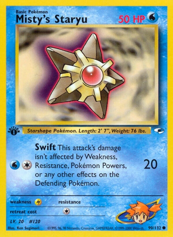 Image for Misty's Staryu (090/132) (Gym Heroes) (G1) - Pokemon
