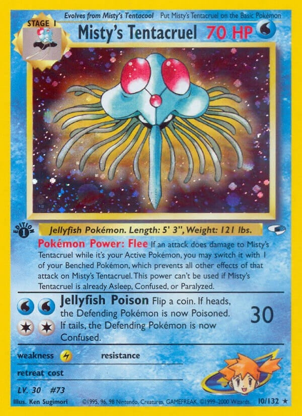 Image for Misty's Tentacruel (010/132) (Gym Heroes) (G1) - Pokemon