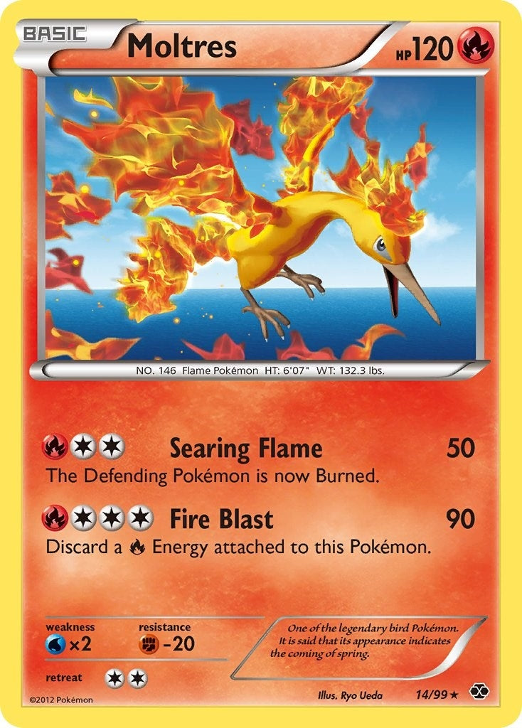Image for Moltres (14/99) (Next Destinies) (NXD) - Pokemon