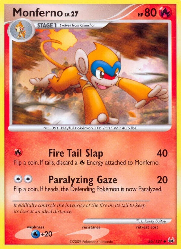 Image for Monferno (56/127) (Platinum) (PL) - Pokemon