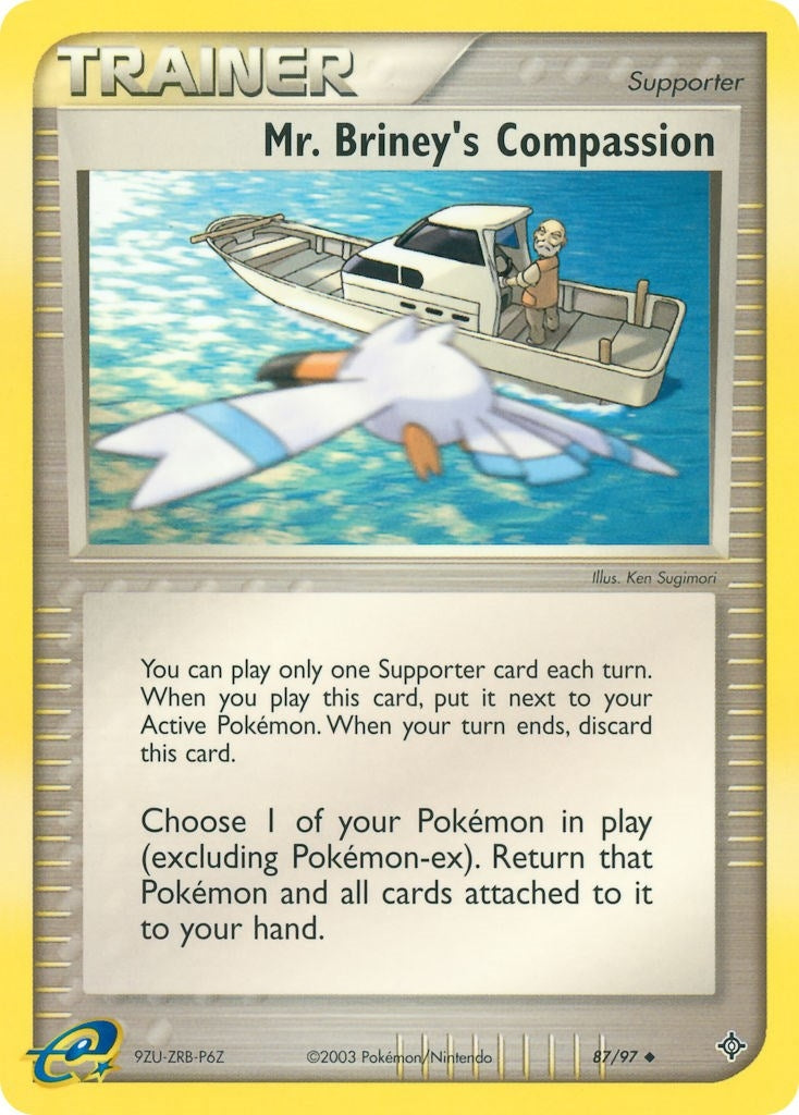 Image for Mr. Briney's Compassion (87/97) (EX Dragon) (DR) - Pokemon