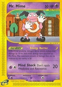 Image for Mr. Mime (95b) (095b/147) (Aquapolis) (AQ) - Pokemon